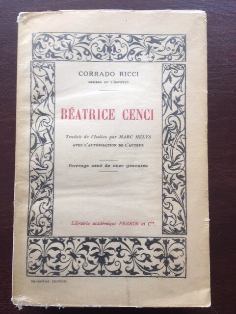 Béatrice Cenci - Marc Hélys - nr. 1