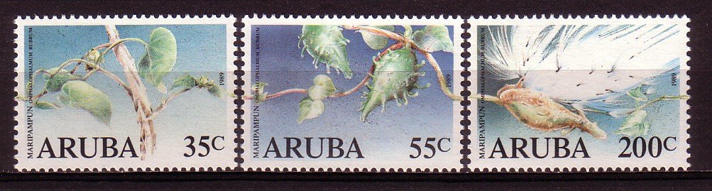 Aruba 57 - 59 postfris. 1989. - 0
