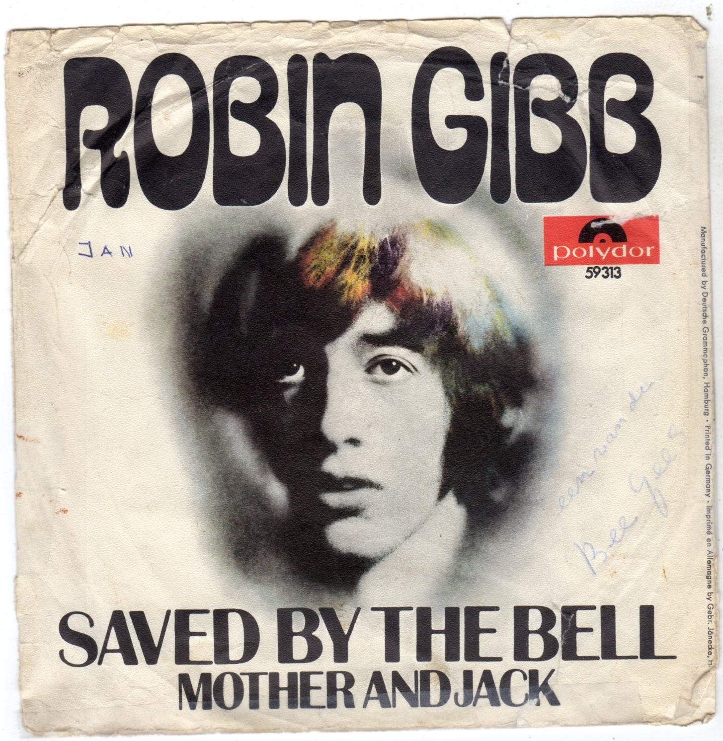 Robin Gibb – Saved By The Bell (1969) - nr. 1