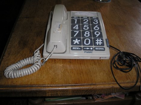 Telefoon met grote toetsen - fx-3100 big button - een gebruiksvriendelijke telefoon - 0