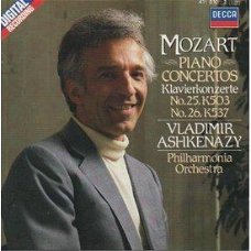 Vladimir Ashkenazy  -  Mozart: Piano Concertos Nos. 25 & 26  (CD)  Nieuw  