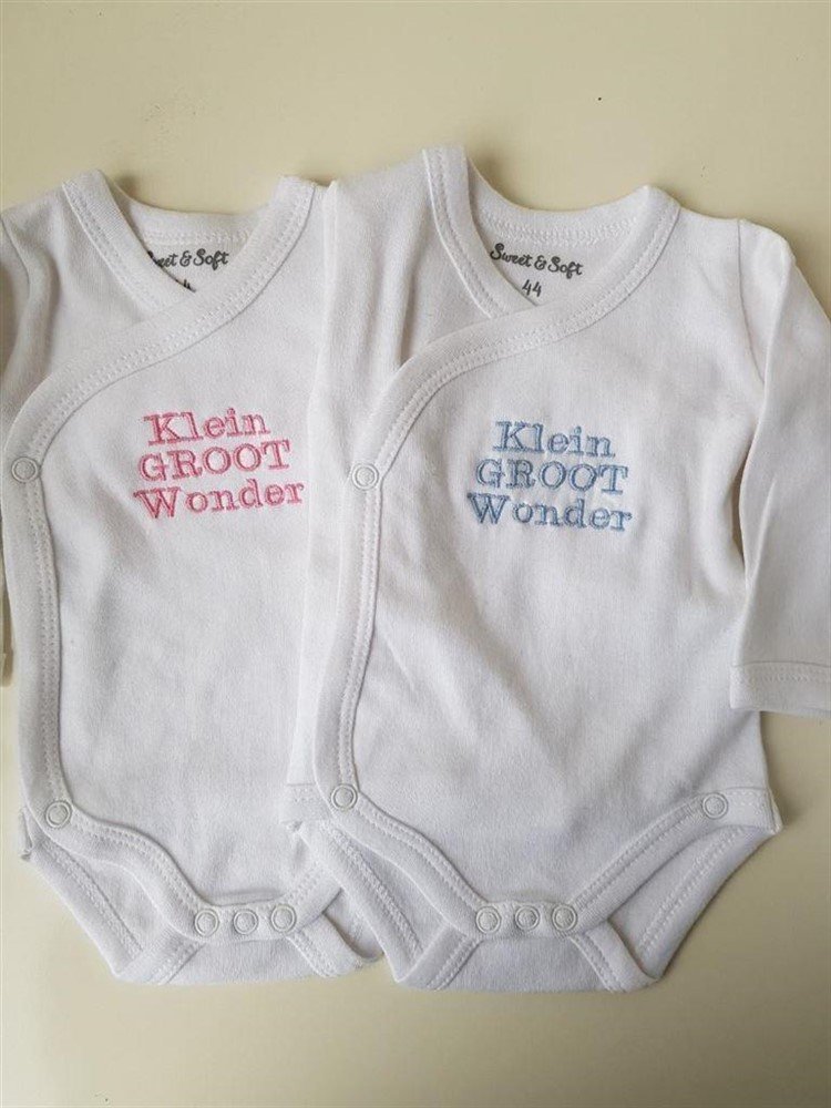 doopkleding doopdeken geboorte cadeau slabbetje mijn doop - Afbeelding 6