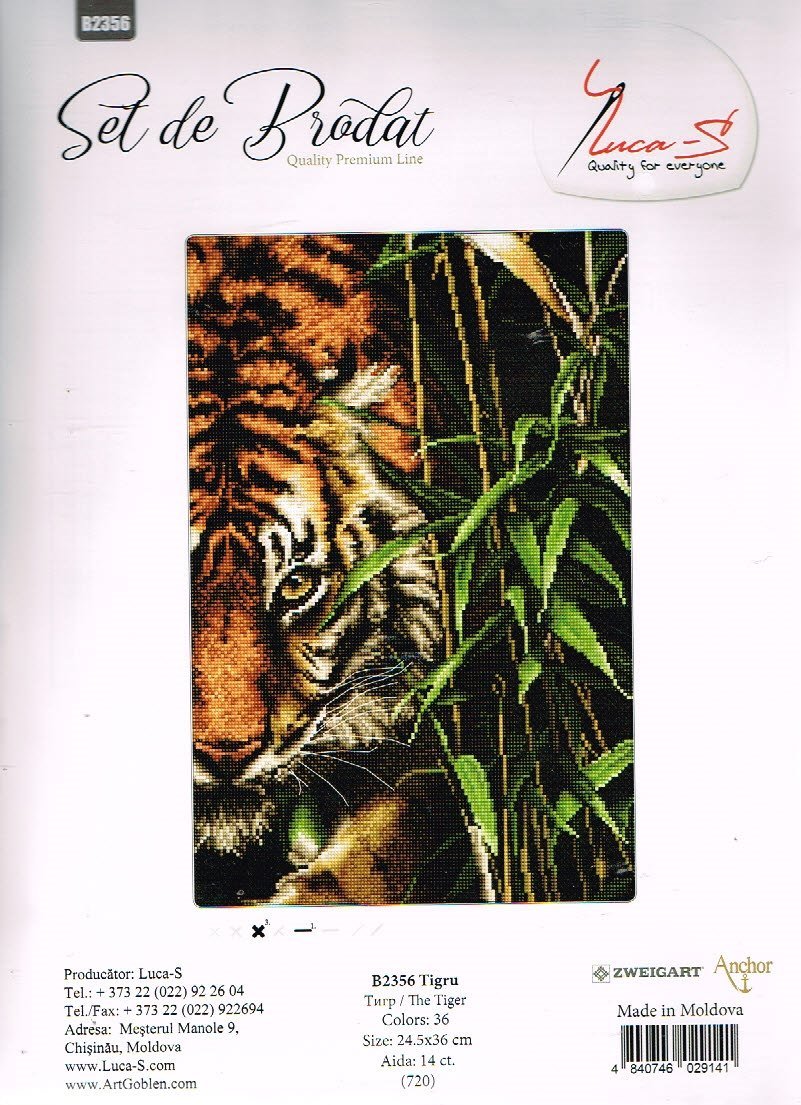 Cado LUCA BORDUURPAKKET , TIJGER B 2356 - nr. 1