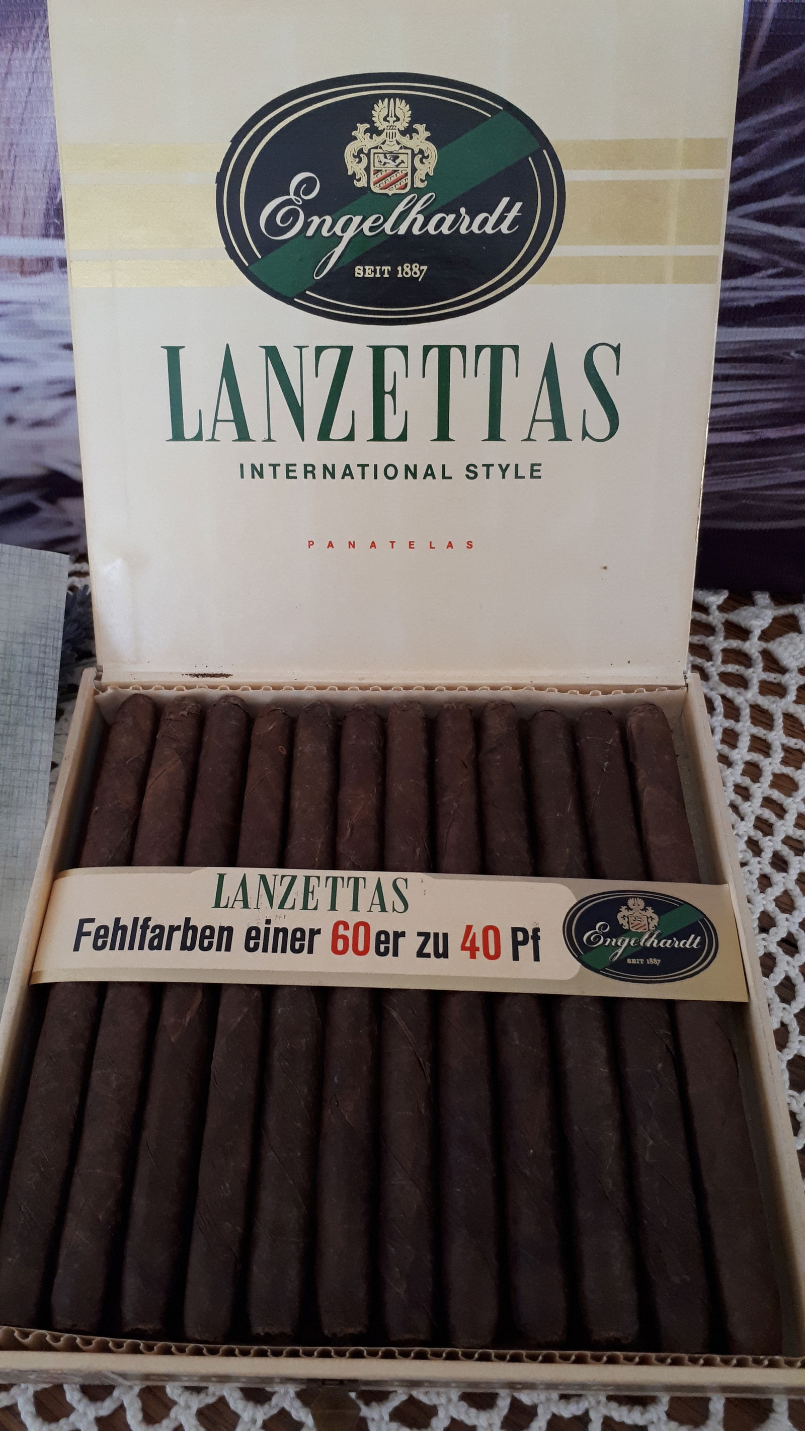 Oude sigaren van Engelhardt in originele doosjes voor de verzamelaar - Afbeelding 4
