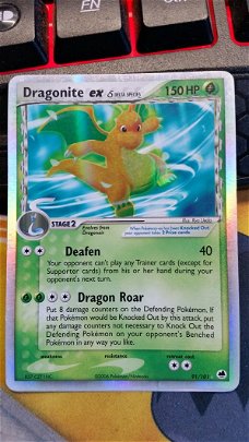 Dragonite ex (Delta Species)  91/101  Ultra-Rare nm