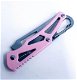 M06 Roze Compact sleutelhanger zakmes - 5 - Thumbnail