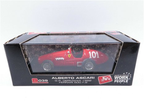 1:43 Brumm S039 Ferrari 500 F2 GP Germania 1952 #101 Alberto Ascari - 3