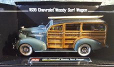 1939 Chevrolet WOODY surf wagon 1:18 Sunstar