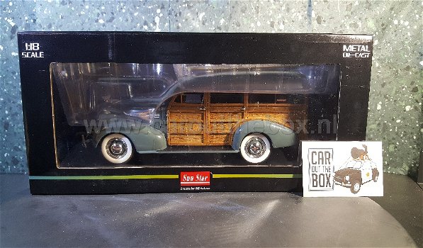 1939 Chevrolet WOODY surf wagon 1:18 Sunstar - 6