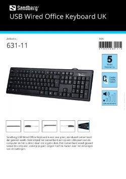 USB Wired Office Keyboard UK