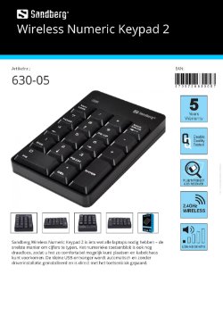 Wireless Numeric Keypad 2
