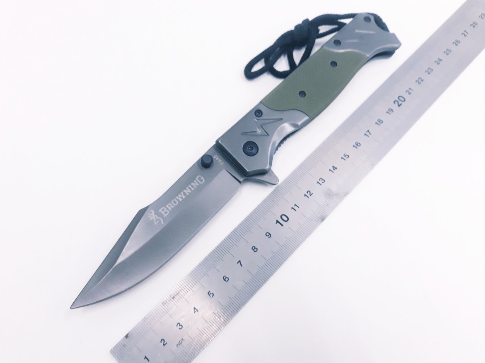 M22 XXL Outdoor zakmes Hunter Green Forest - Afbeelding 2