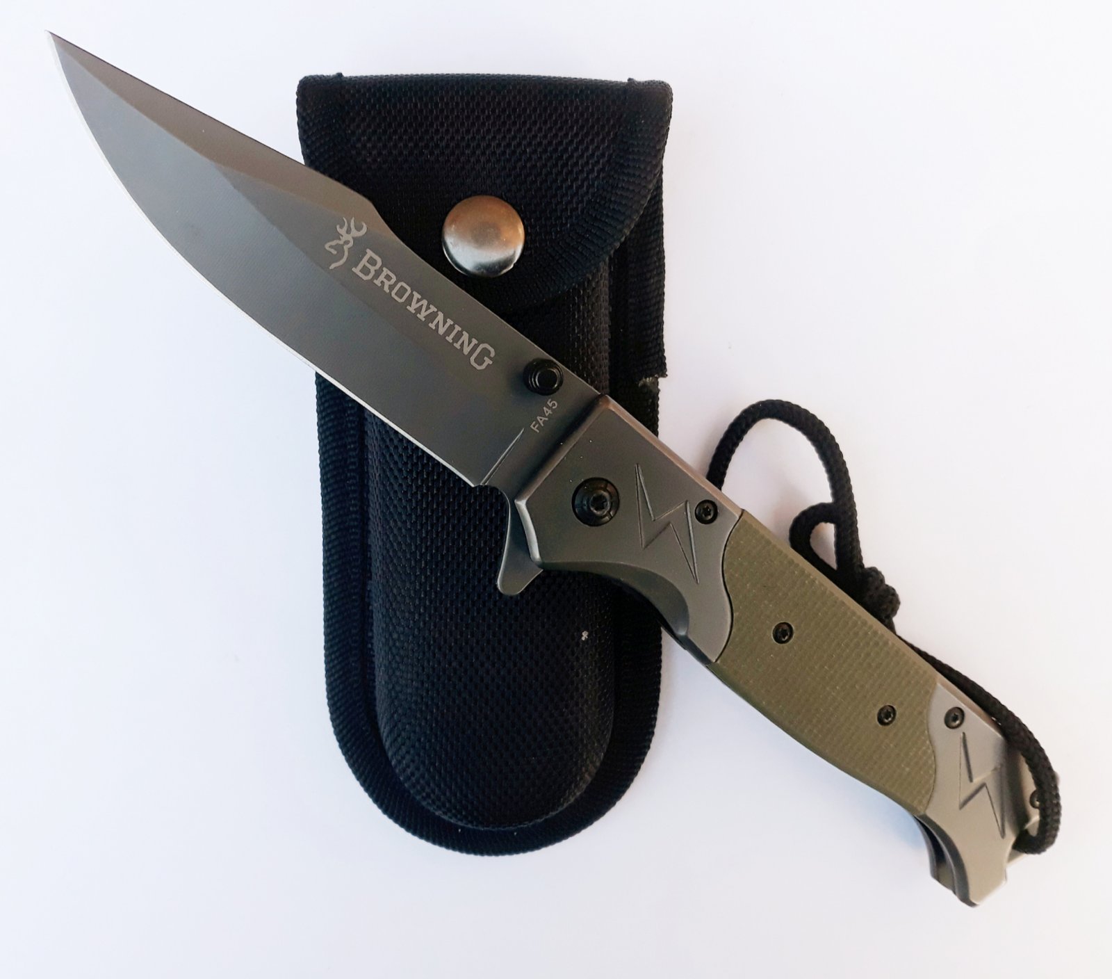 M22 XXL Outdoor zakmes Hunter Green Forest - Afbeelding 5