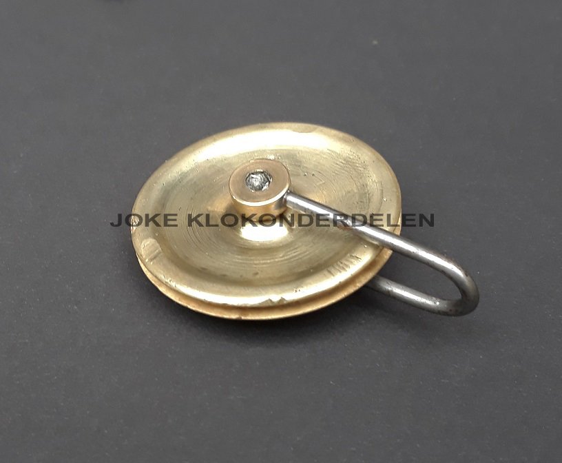 == Katrol = Engelse klok = oud =42432 - Afbeelding 2