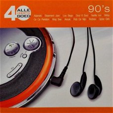 Alle 40 Goed  90's (2 CD) Nieuw  