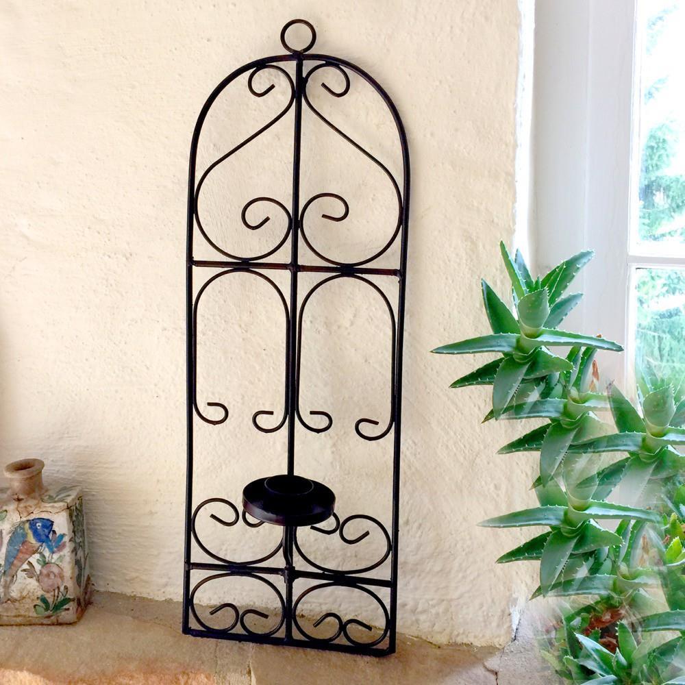 Oosters smeedijzeren - decoratie kandelaar-kaars. - Afbeelding 3