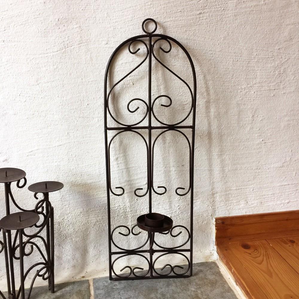 Oosters smeedijzeren - decoratie kandelaar-kaars. - Afbeelding 8
