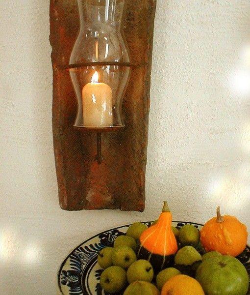 Wind licht van dakpannen, met kandelaar-decoratie-kaar - Afbeelding 5