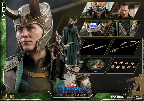 Hot Toys Avengers Endgame Loki MMS579 - 0