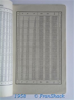 [1958] Wolters' Tafels voor schoolgebruik, Wolters - 2