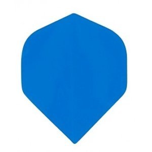 Bulk dart flights standaard blauw 100 setjes - 0