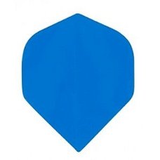 Bulk dart flights standaard blauw 100 setjes 