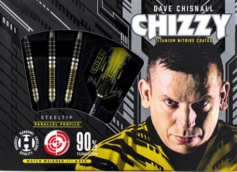 Harrows steeltip darts Dave Chisnall Chizzy 90% tungsten - 2
