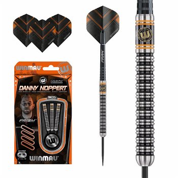 Dartpijlen Winmau Danny Noppert Onyx Coating 90% tungsten - 1