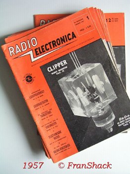 [1957] Radio Electronica maandblad, 5e jaargang , 1957 compleet, Wimar - 0