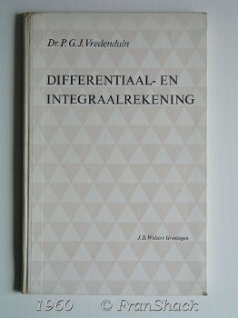 [1960] Differentiaal- en integraalrekening, Vredenduin, Wolters - 0