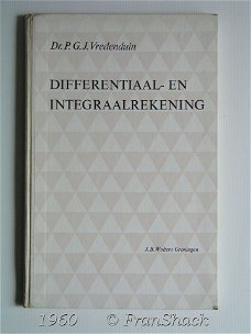 [1960] Differentiaal- en integraalrekening, Vredenduin, Wolters