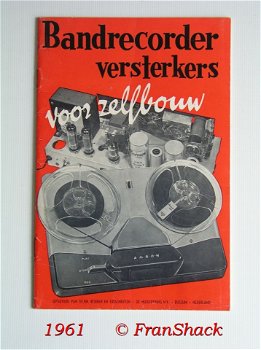 [1961 ] Bandrecorder versterkers voor zelfbouw, Muiderkring - 0