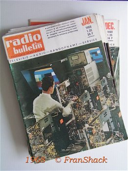 [1968] Radio Bulletin, jaargang 37, 1968 compleet, Muiderkring - 0