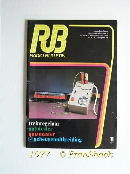 [1977] Radio Bulletin, november Nr.11, jrg. 46, 1977, Muiderkring - 0