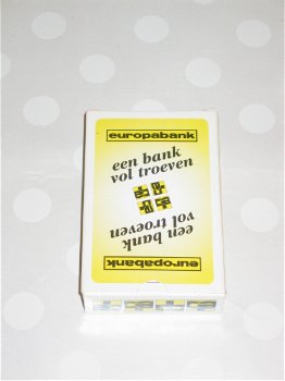 Speelkaarten - Europabank - 0