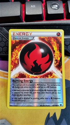 Burning Energy  151/162  ( reverse) XY BREAKthrough