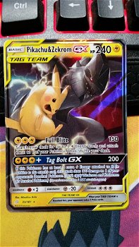 Pikachu & Zekrom GX 33/181 SM Team Up - 0