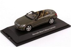 1:43 Schuco Mercedes E Cabrio A207 2010 stannitgrau-metallic