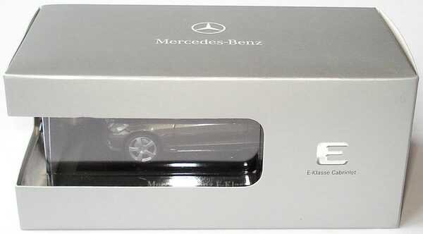 1:43 Schuco Mercedes E Cabrio A207 2010 stannitgrau-metallic - 5