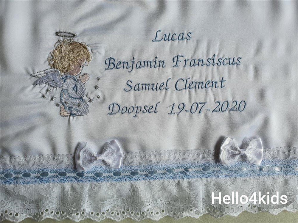 Doop geboorte deken baby dekbedovertrek doopkleed geboorte cadeau - Afbeelding 3