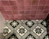 13x13 cm handvorm tegels karakteristieke tegels roze - 5 - Thumbnail