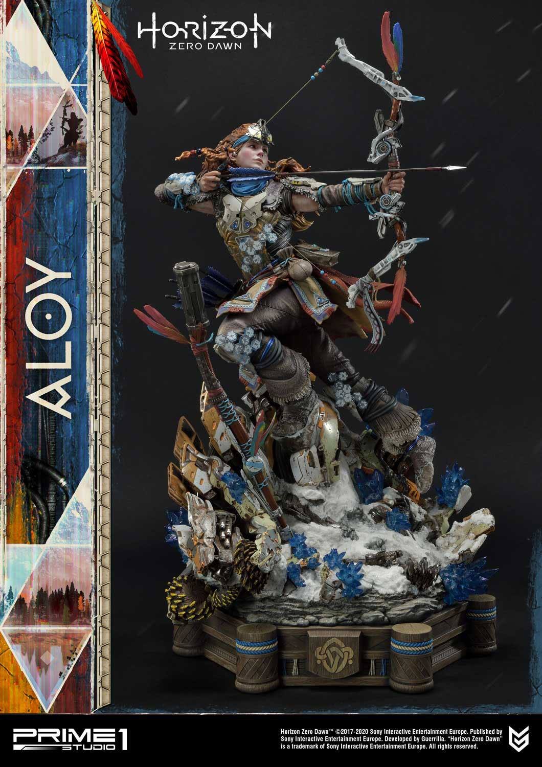 Prime 1 Studio Horizon Zero Dawn Statue Aloy Shield Weaver Armor Set - nr. 1