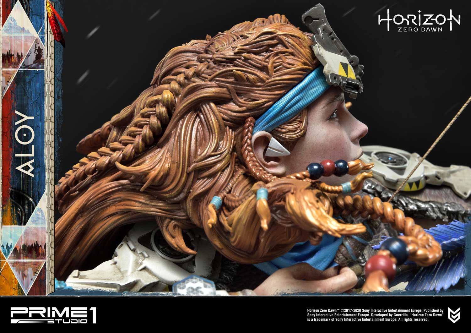 Prime 1 Studio Horizon Zero Dawn Statue Aloy Shield Weaver Armor Set - Afbeelding 2