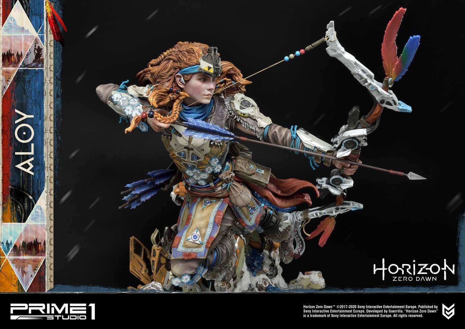 Prime 1 Studio Horizon Zero Dawn Statue Aloy Shield Weaver Armor Set - Afbeelding 3