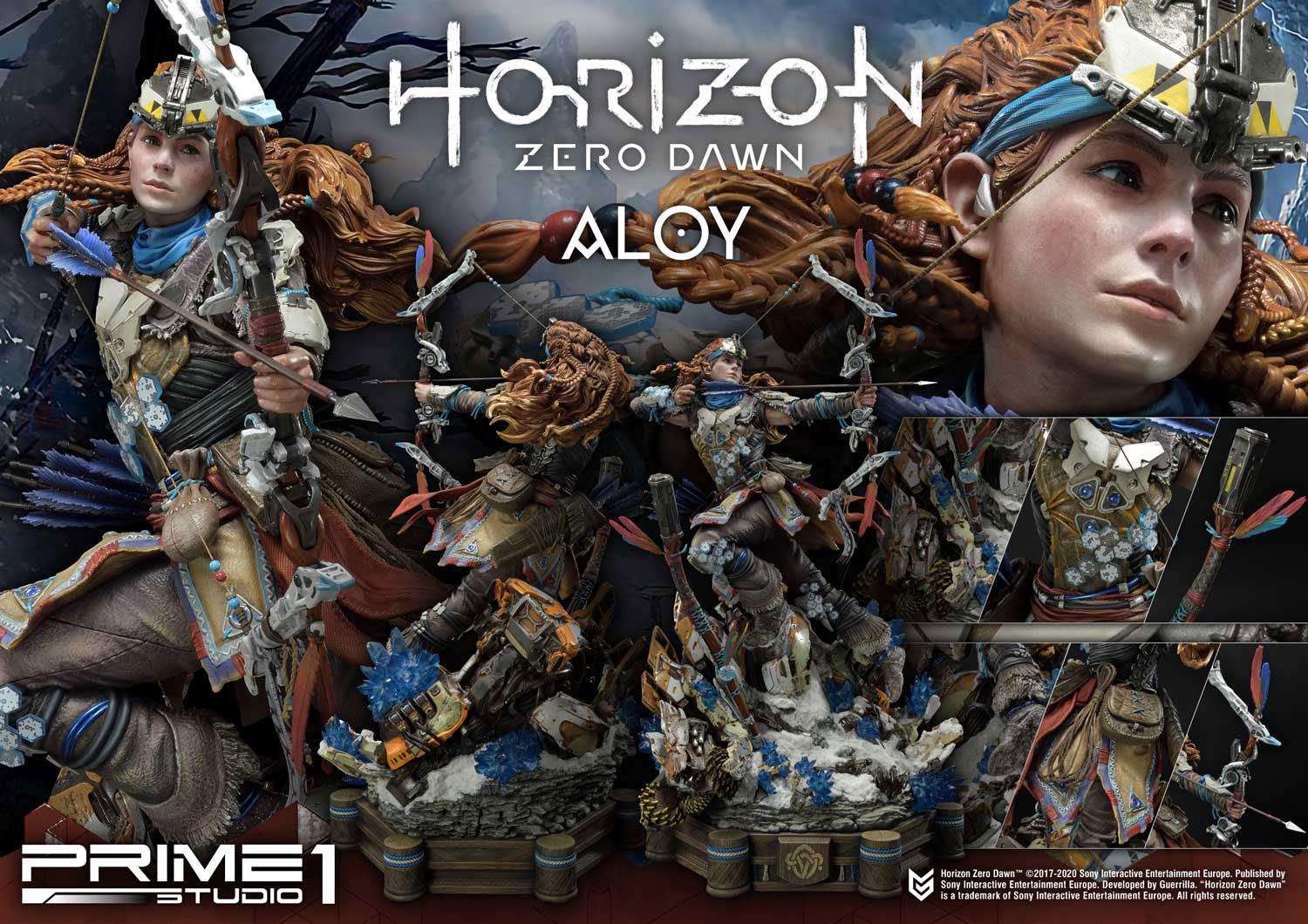 Prime 1 Studio Horizon Zero Dawn Statue Aloy Shield Weaver Armor Set - Afbeelding 4