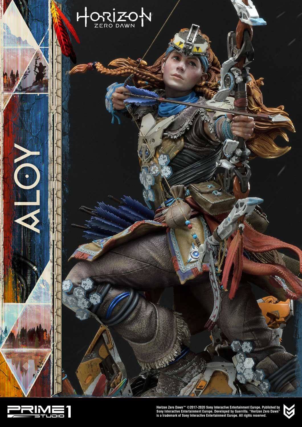 Prime 1 Studio Horizon Zero Dawn Statue Aloy Shield Weaver Armor Set - Afbeelding 5