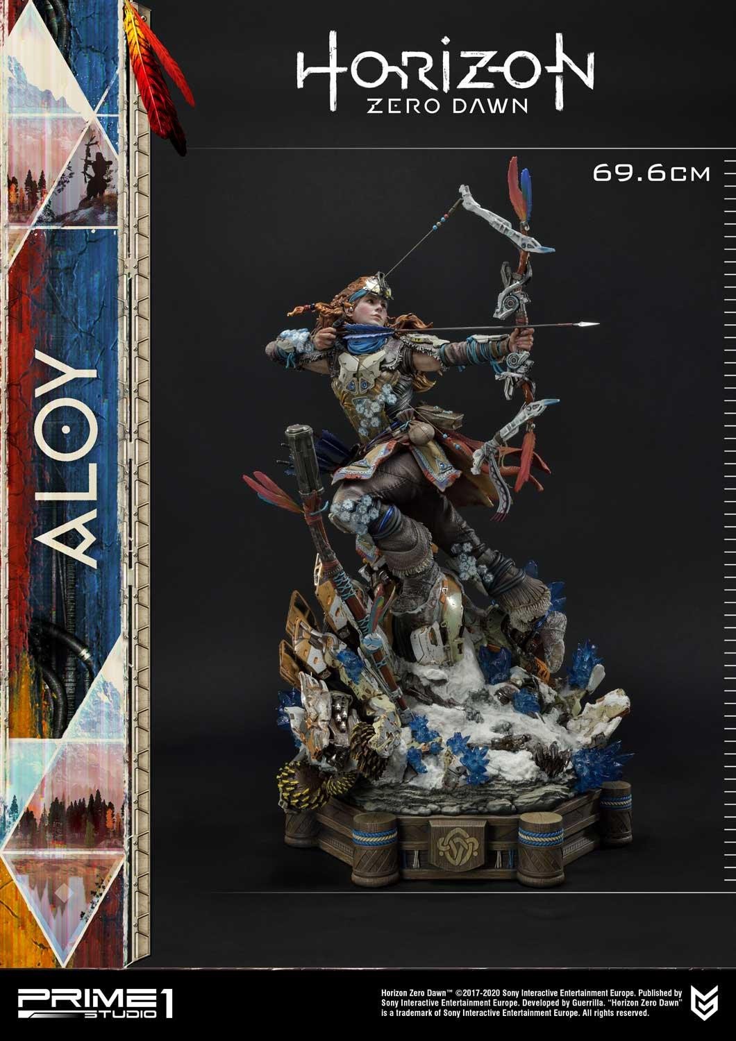 Prime 1 Studio Horizon Zero Dawn Statue Aloy Shield Weaver Armor Set - Afbeelding 6