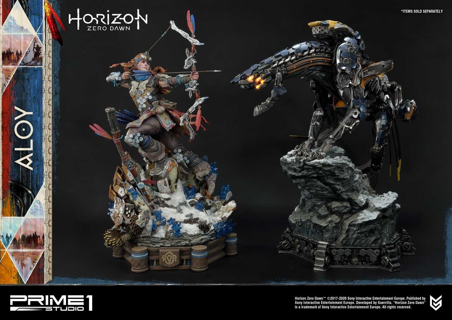 Prime 1 Studio Horizon Zero Dawn Statue Aloy Shield Weaver Armor Set - Afbeelding 7