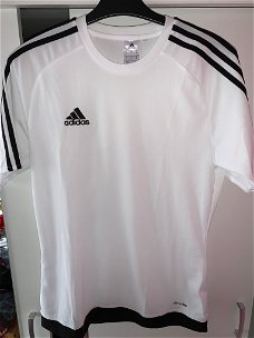 Adidas sportshirt wit S