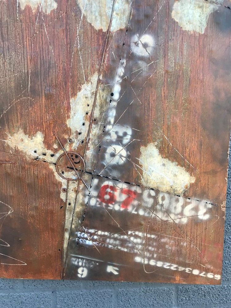 Metalen schilderij, bijzonder en uniek kunstwerk!-schilderij - Afbeelding 6